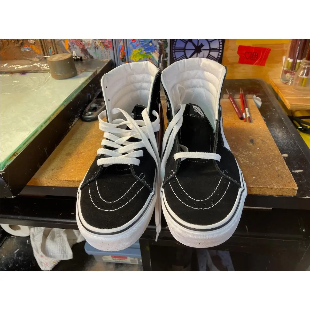 Vans shoes - VANS Sk8-Hi - VN0A32QGQW7 - Multicolor 9
