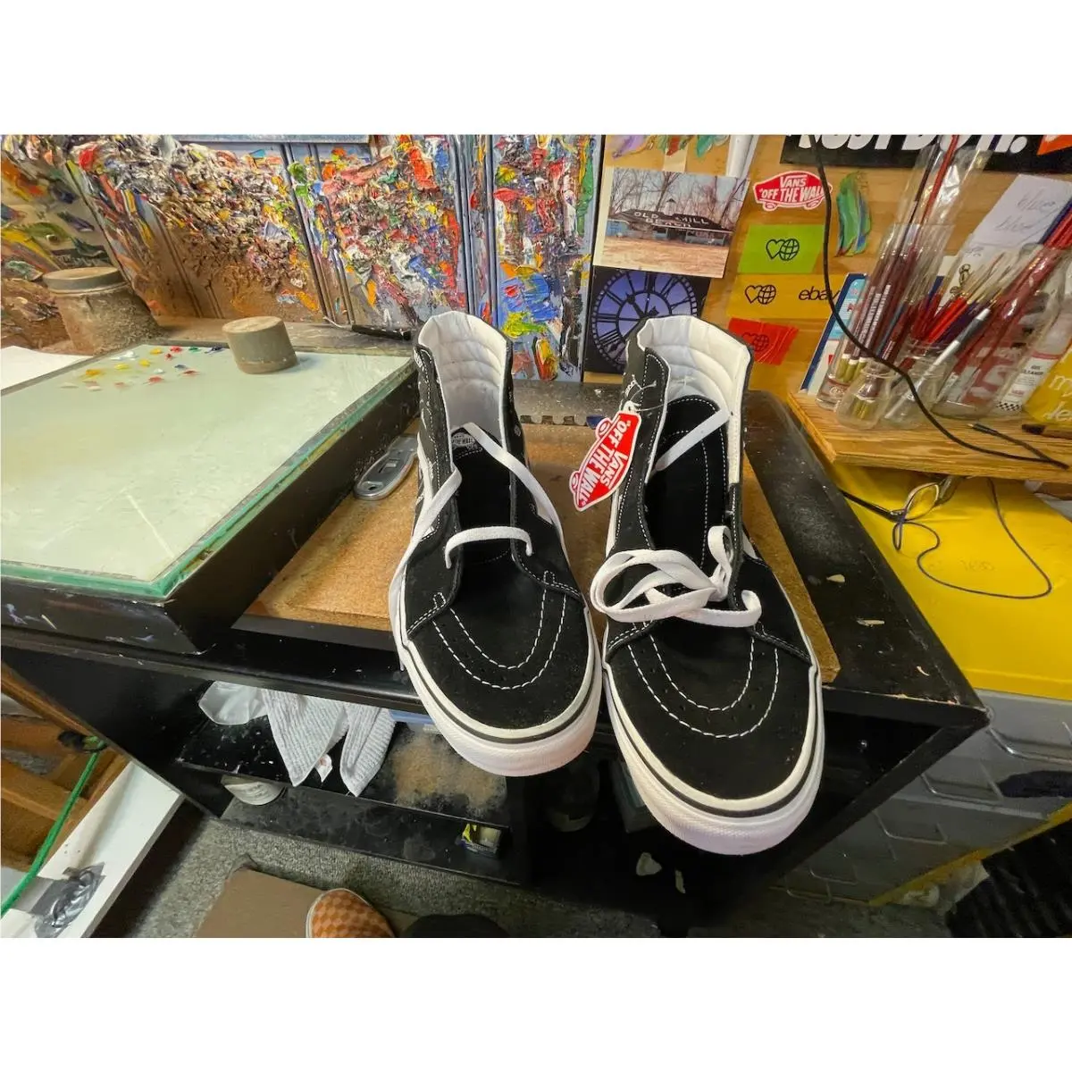 Vans shoes - VANS Sk8-Hi - VN0A32QGQW7 - Multicolor 4
