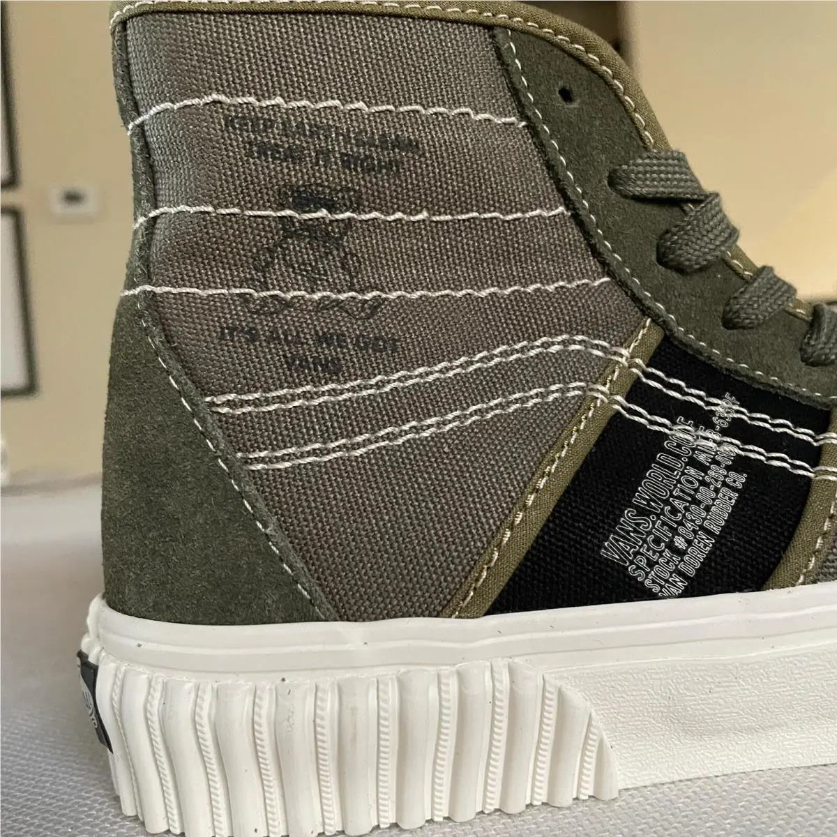Vans shoes - VNOA5JIUA06 - VNOA5JIUA06 - Army Green/Black (UPC: 195439384262) 3