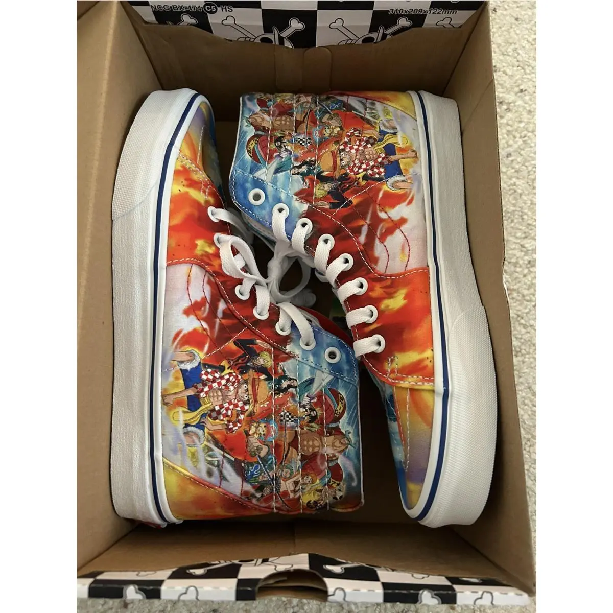 Vans shoes - VANS Sk8-Hi - VN0007NS448 - Multicolor (UPC: 0196570599430) 11