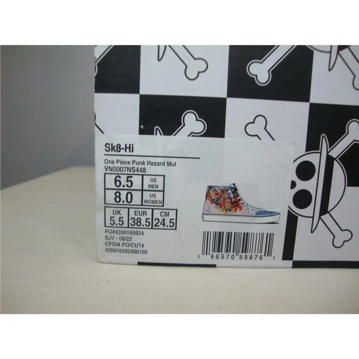 Vans shoes - VANS Sk8-Hi - VN0007NS448 - Multicolor (UPC: 196570598761) 8