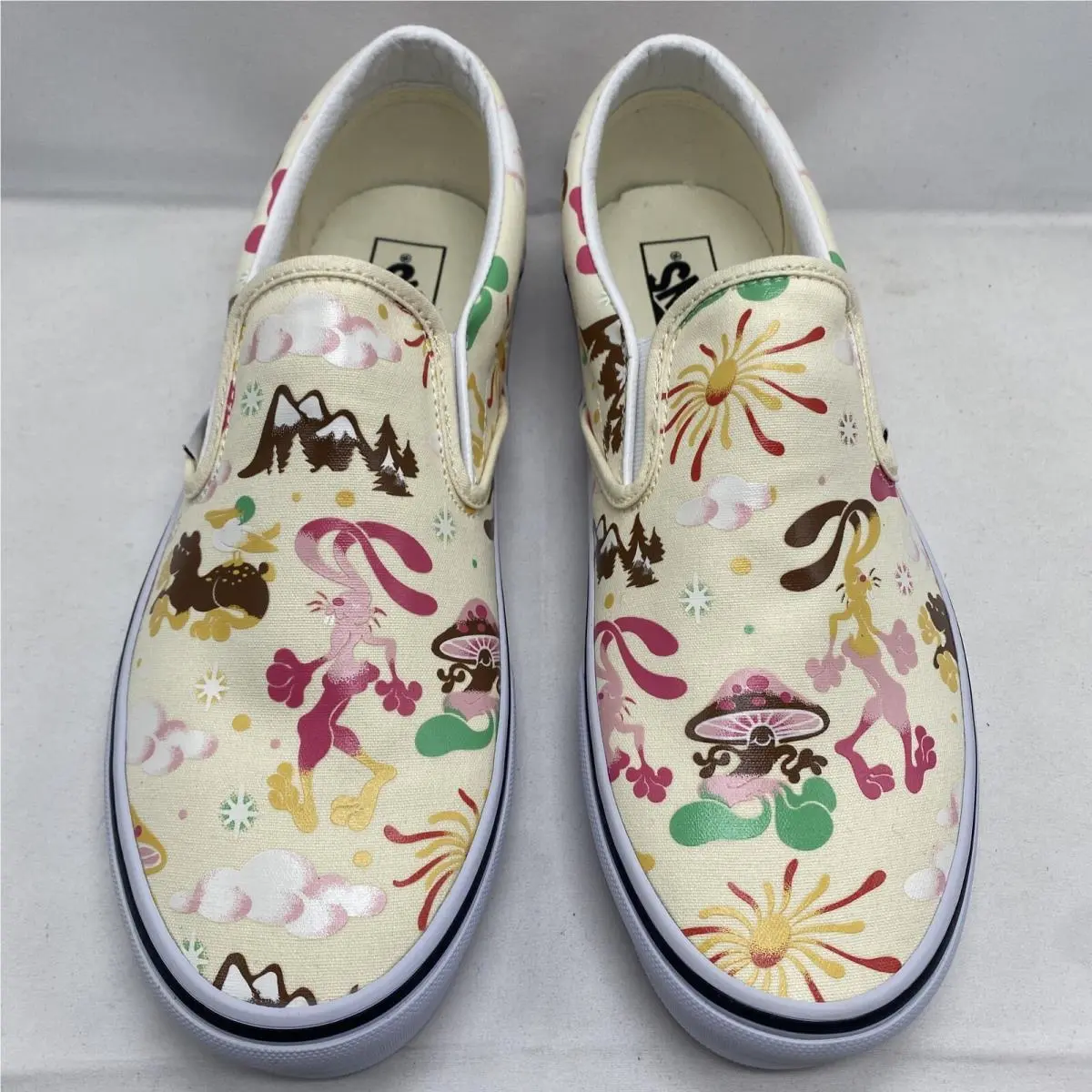 Vans shoes - VANS Classic Slip On - Classic Slip - VN000BVZFRL - White Black Brown Green Pink Red Yellow (UPC: 0197064704927) 2
