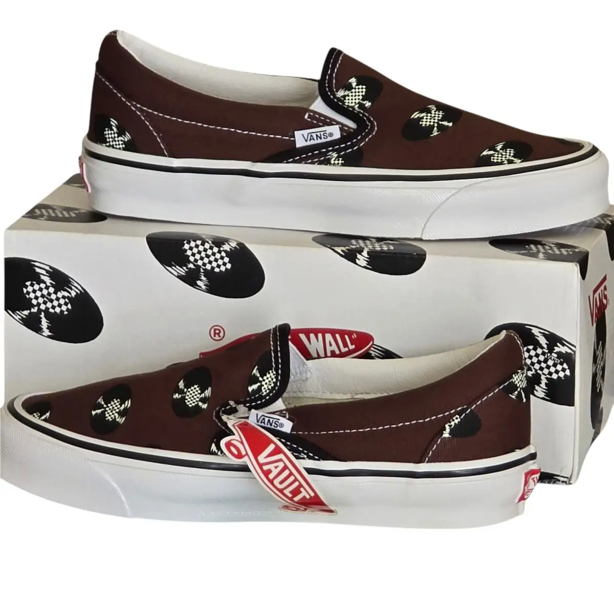 Vans shoes - VANS Classic Slip-On - Classic - VN0A45JK595 - Brown 1