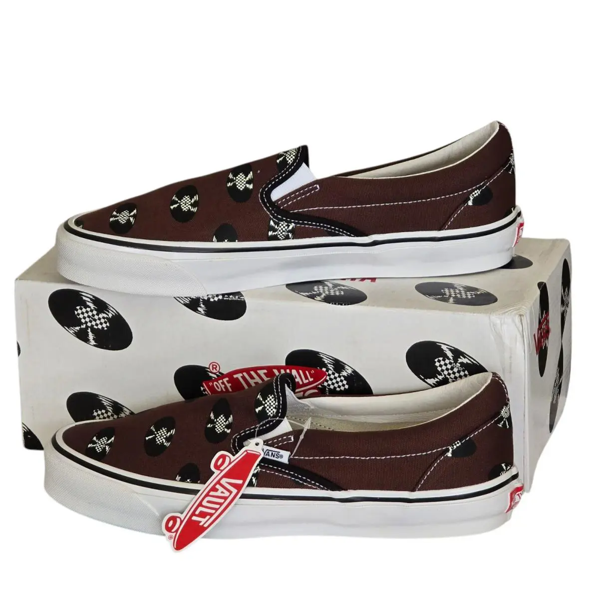 Vans shoes - VANS Classic Slip-On - Classic - VN0A45JK595 - Brown 5