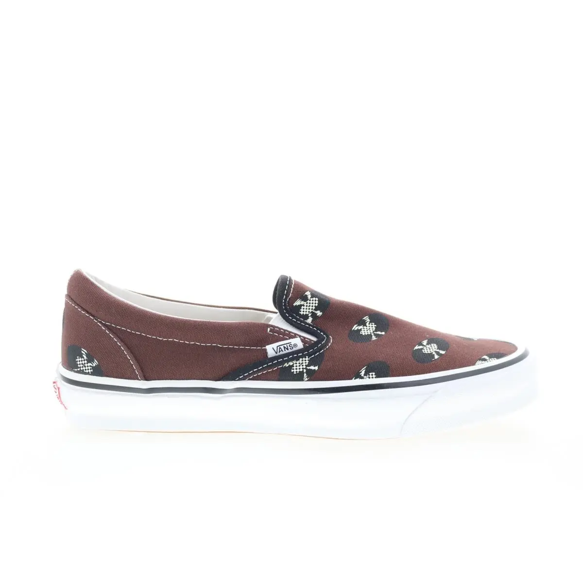 Vans OG Slip-on LX Wacko Maria Mens Brown Skate Inspired Sneakers Shoes 9