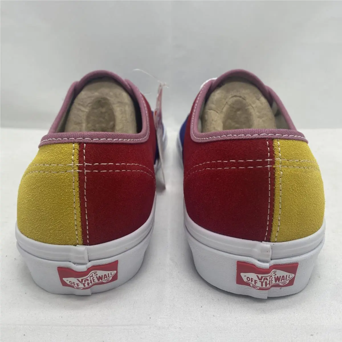 Vans shoes - VANS Authentic - Authentic - VN0A2Z5IWNY - Multi Colored Sunshine Yellow Red Purple True White (UPC: 0194112349802) 3