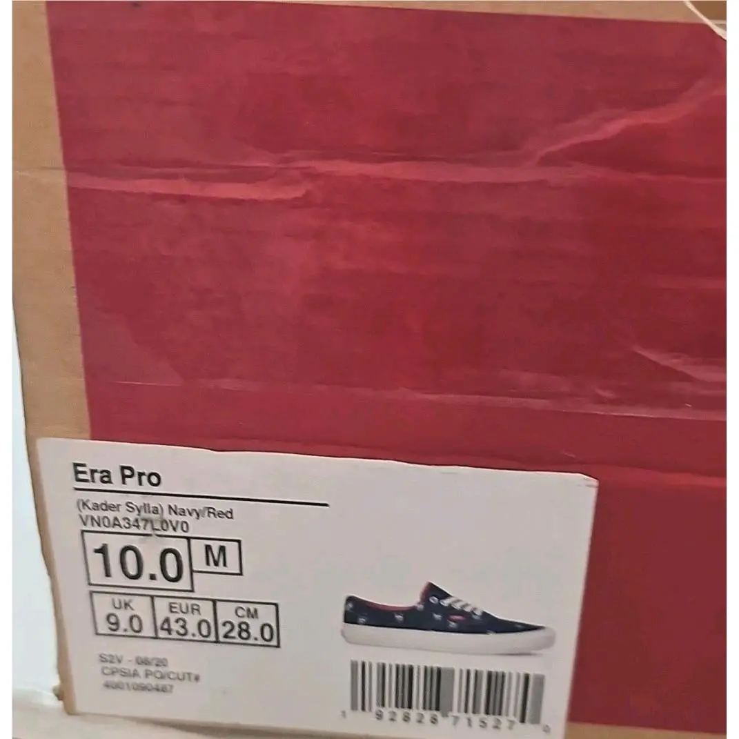Vans shoes - Vans Era Pro Kader Sylla - VN0A347L0V0 - Blue, Manufacturer: Navy/Red 2