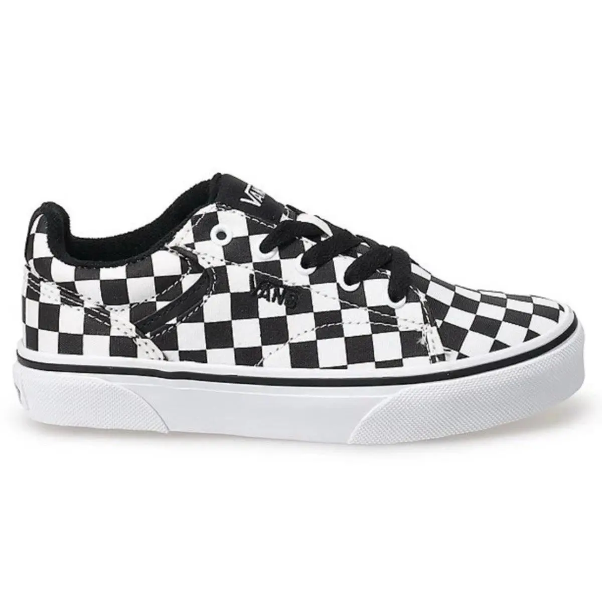 Vans shoes - VANS Seldan - Seldan - VN0A4TZE276 - Black-and-white checkerboard print 0
