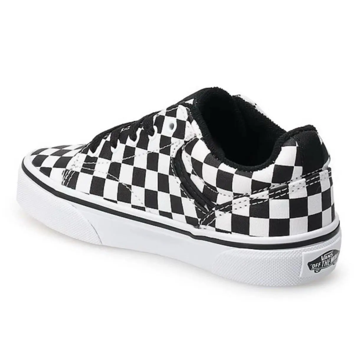 Vans shoes - VANS Seldan - Seldan - VN0A4TZE276 - Black-and-white checkerboard print 1
