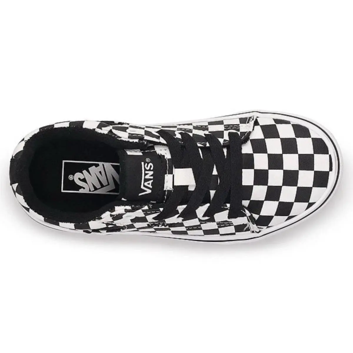 Vans shoes - VANS Seldan - Seldan - VN0A4TZE276 - Black-and-white checkerboard print 2