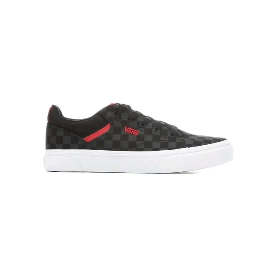Vans shoes - VANS Seldan - Seldan - VN0A4TZE276 - Black-and-white checkerboard print 2