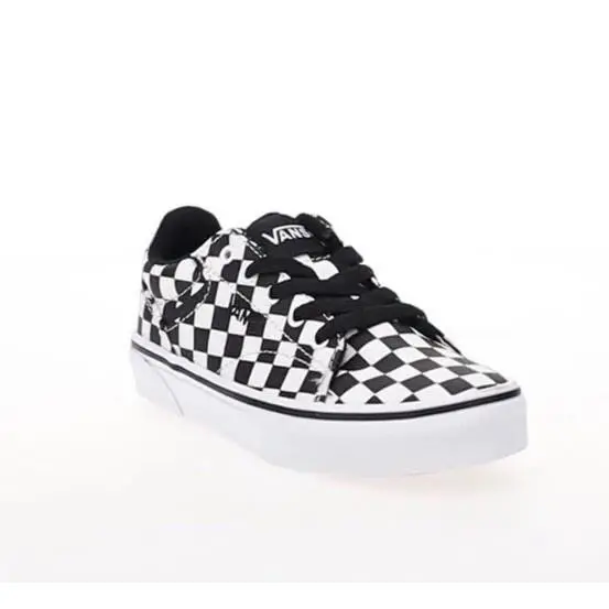 Vans shoes - VANS Seldan - Seldan - VN0A4TZE276 - Black-and-white checkerboard print 10