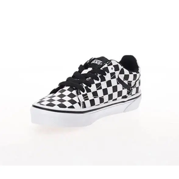 Vans shoes - VANS Seldan - Seldan - VN0A4TZE276 - Black-and-white checkerboard print 11