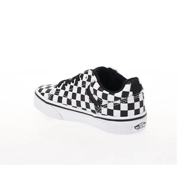 Vans shoes - VANS Seldan - Seldan - VN0A4TZE276 - Black-and-white checkerboard print 7