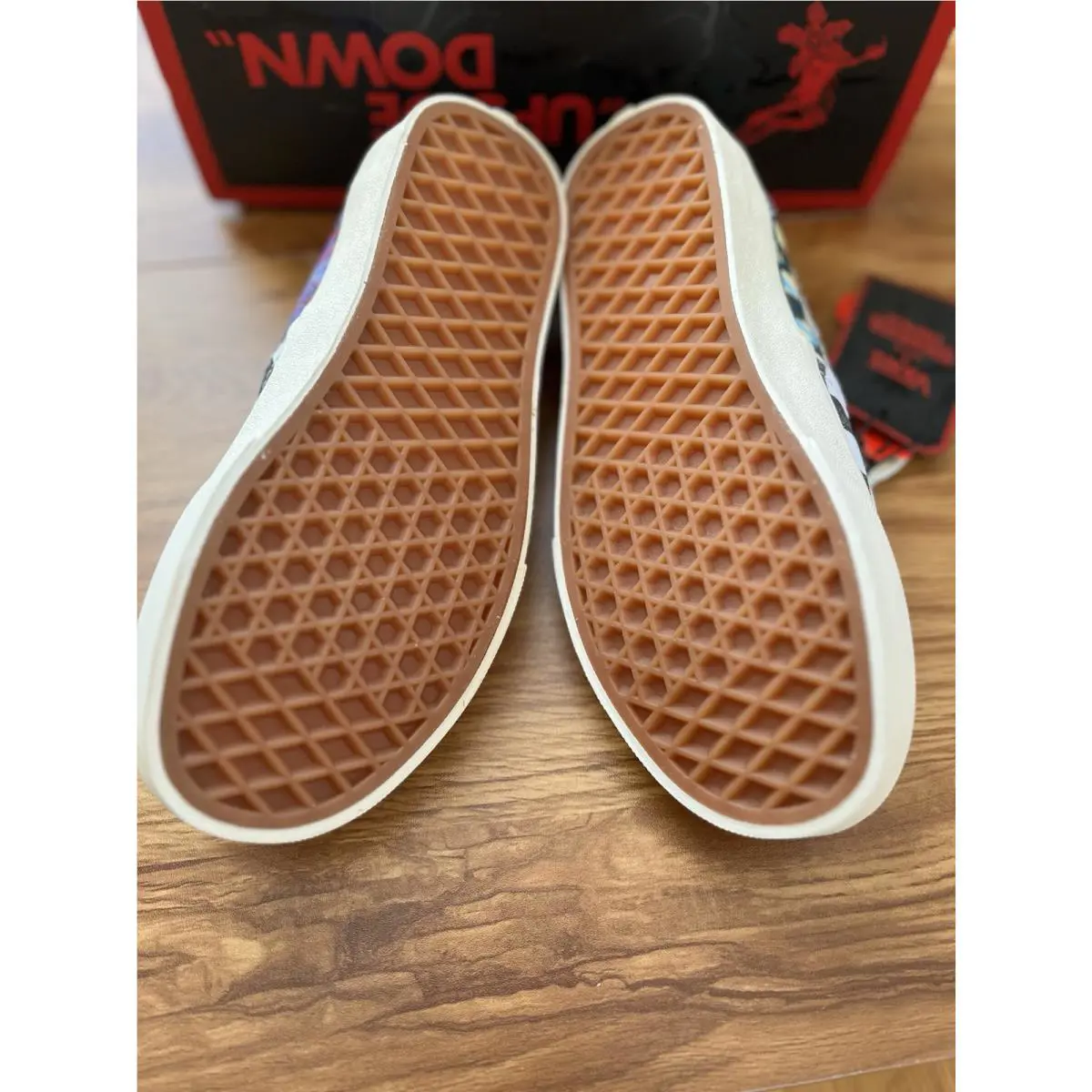 Vans shoes - Vans x Stranger Things Authentic Surfer Boy Pizza - VN0A5JMPBO5 - Multi/Marshmallow 4