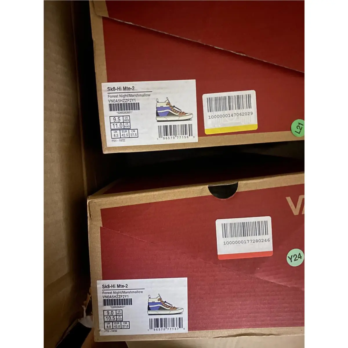 Vans shoes - VANS Sk8-Hi - NIGHTS - Multicolor 3