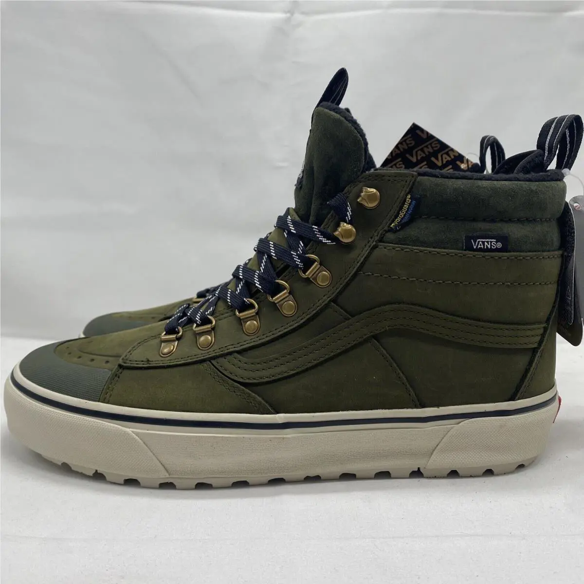 Vans shoes - VANS Sk8 Hi Mte 2 - VN0009QMOLV - Olive Green White Black, Manufacturer: Olive (UPC: 0196573352094) 1