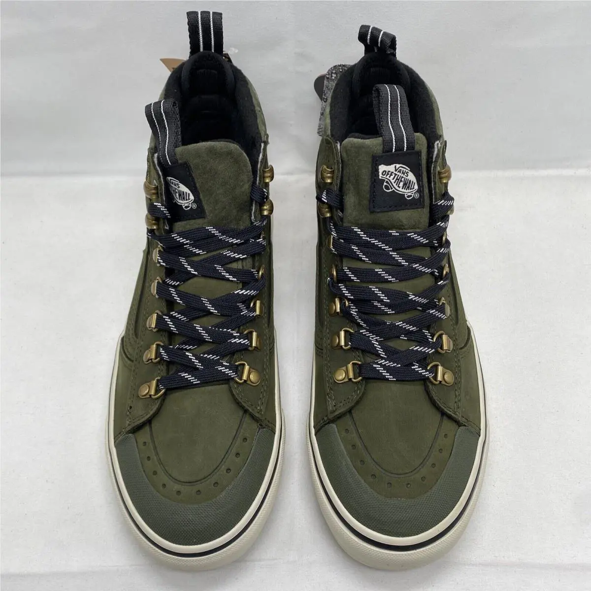 Vans shoes - VANS Sk8 Hi Mte 2 - VN0009QMOLV - Olive Green White Black, Manufacturer: Olive (UPC: 0196573352094) 4