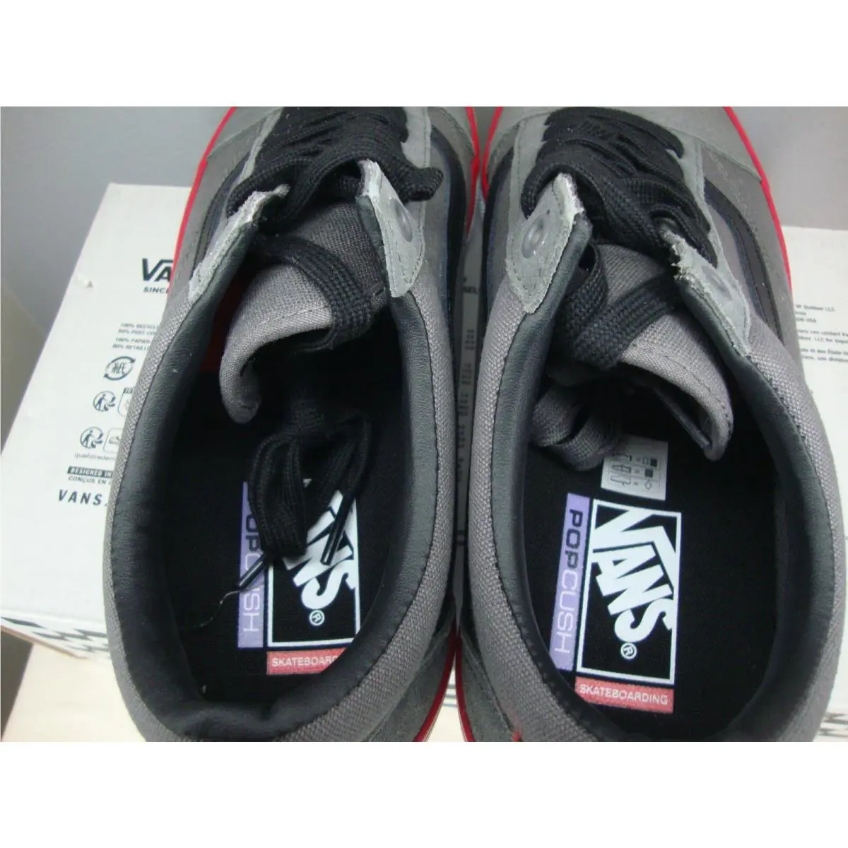 Vans shoes - VANS Old Skool Skate - Old Skool Skate - VN0A5FCBBGF - Gray (UPC: 196571238550) 5