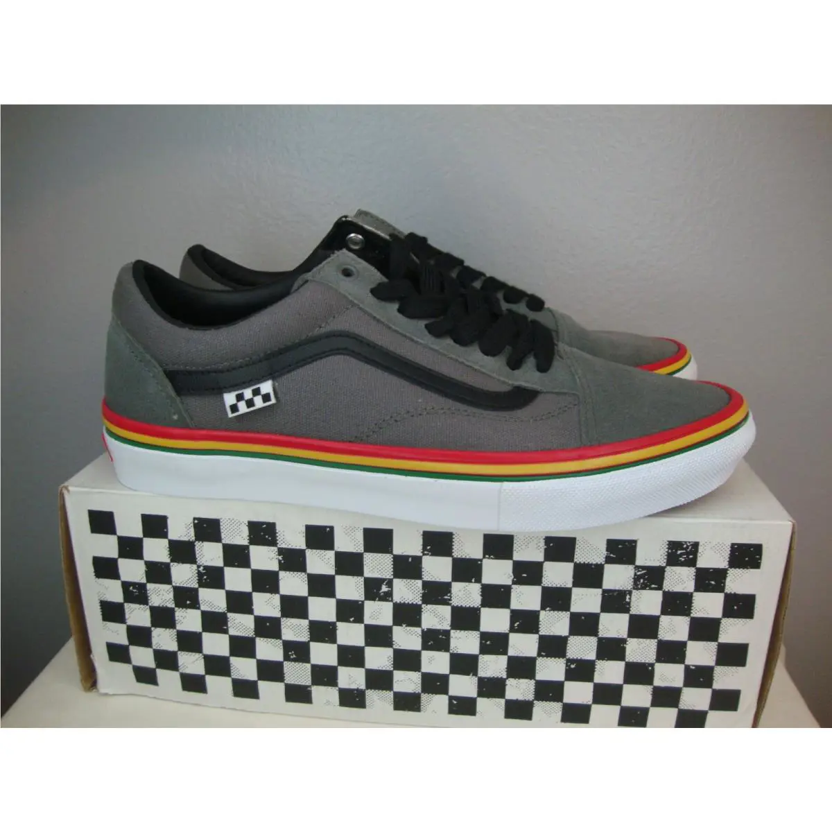 Vans shoes - VANS Old Skool Skate - Old Skool Skate - VN0A5FCBBGF - Gray (UPC: 196571238550) 0