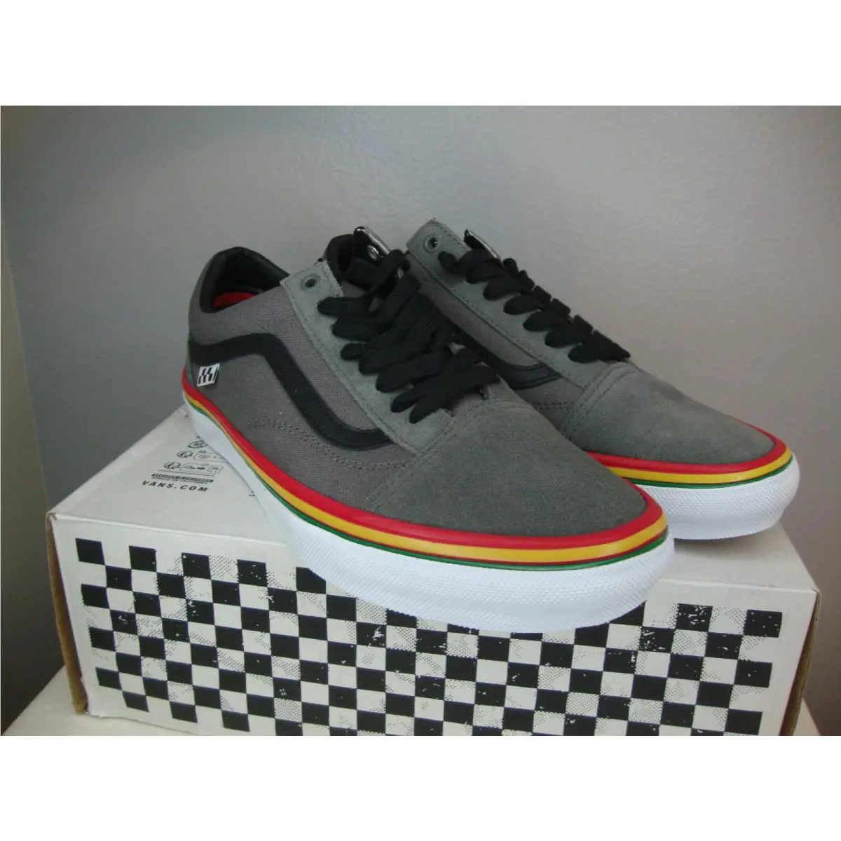 Vans shoes - VANS Old Skool Skate - Old Skool Skate - VN0A5FCBBGF - Gray (UPC: 196571238550) 1