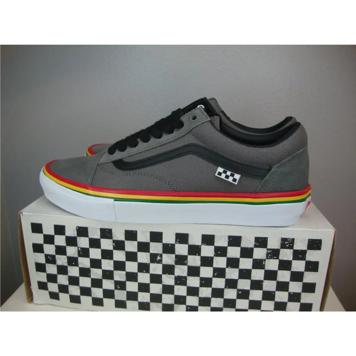 Vans shoes - VANS Old Skool Skate - Old Skool Skate - VN0A5FCBBGF - Gray (UPC: 196571238550) 3