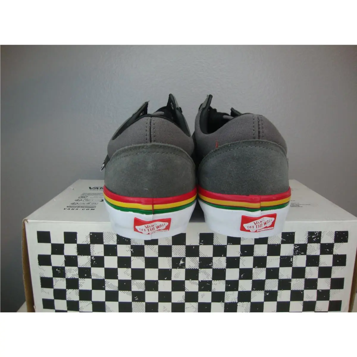 Vans shoes - VANS Old Skool Skate - Old Skool Skate - VN0A5FCBBGF - Gray (UPC: 196571238550) 4