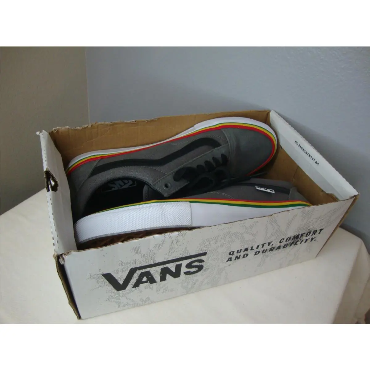 Vans shoes - VANS Old Skool Skate - Old Skool Skate - VN0A5FCBBGF - Gray (UPC: 196571238550) 7