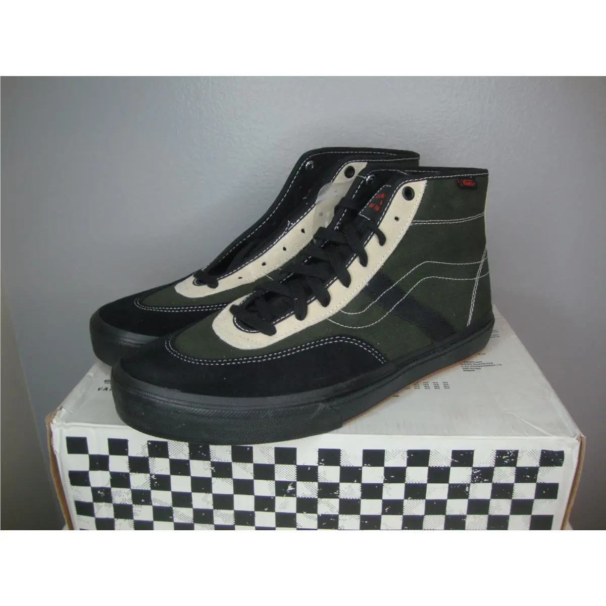 Vans shoes - VANS Crockett - Crockett - VN0A5JIGACW - Green (UPC: 196012230365) 2