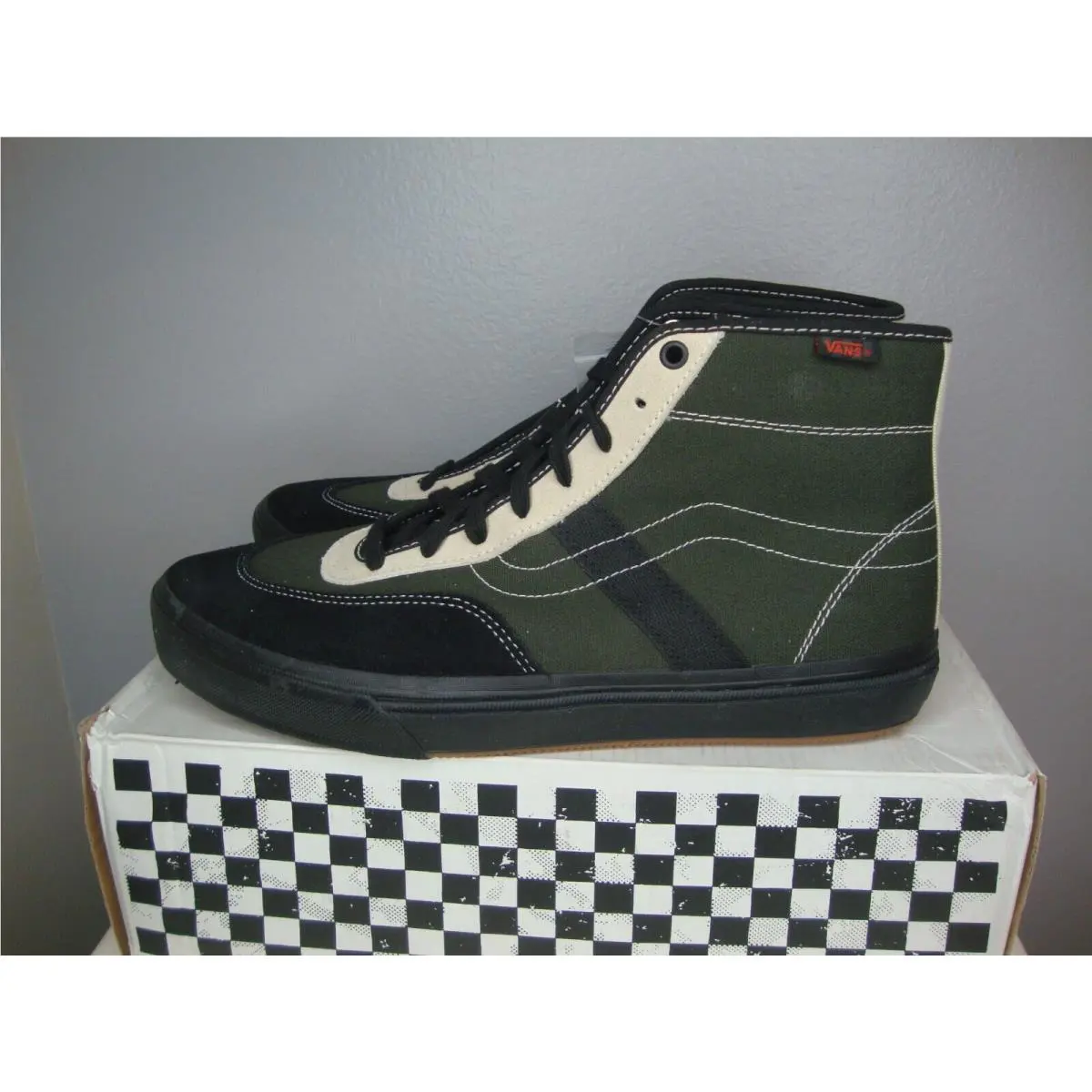 Vans shoes - VANS Crockett - Crockett - VN0A5JIGACW - Green (UPC: 196012230365) 3