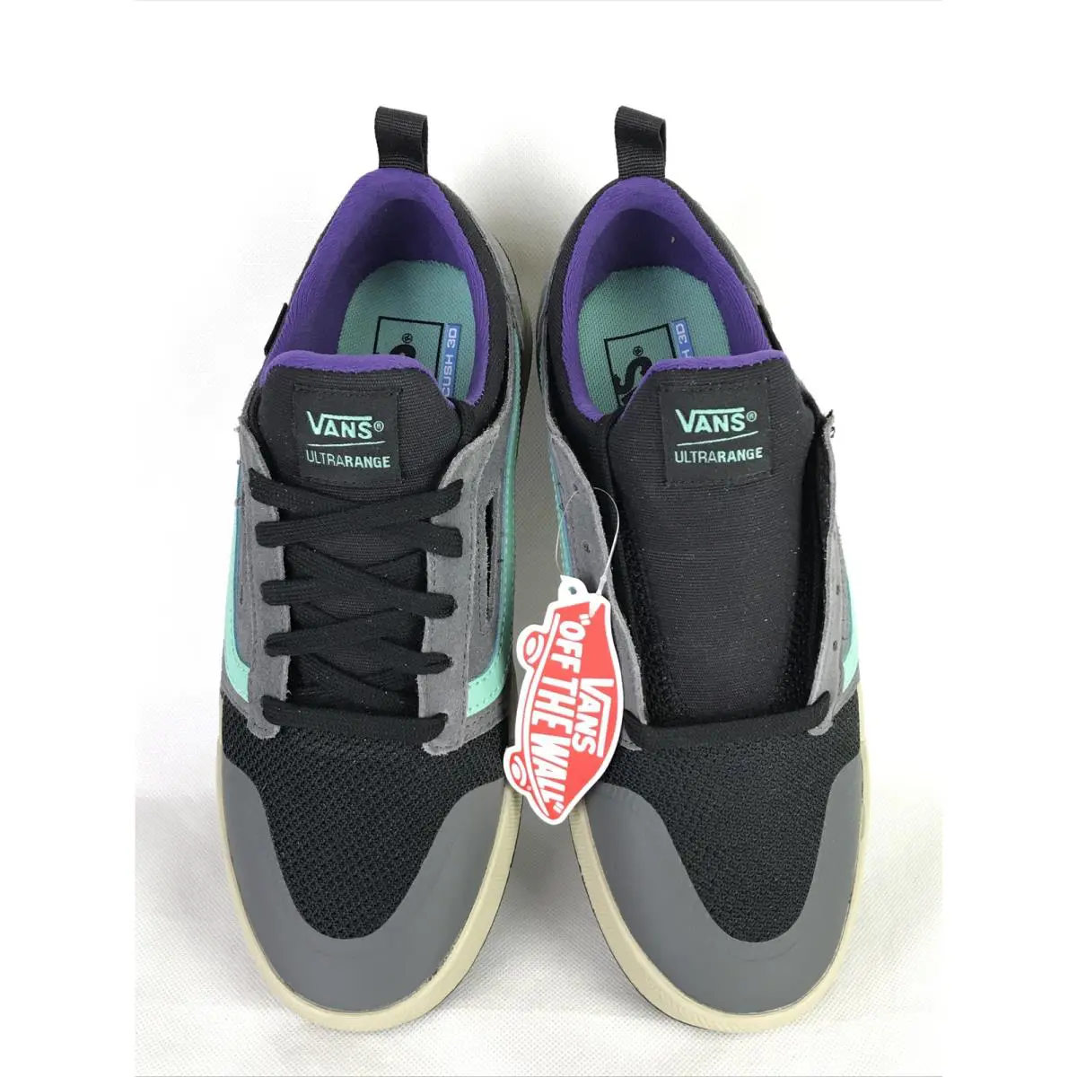 Vans shoes - VANS UltraRange - UltraRange - VN0A3TKWW9X - Pewter / Eucalyptus / Gray-Grey / Purple / Green, Manufacturer: Pewter / Eucalyptus (UPC: 0194116365259) 3