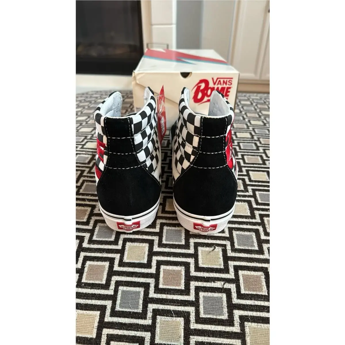 Vans shoes - VANS SK8 - VN0A38GEVJ0 - Black, Manufacturer: black white red (UPC: 0192827093096) 1