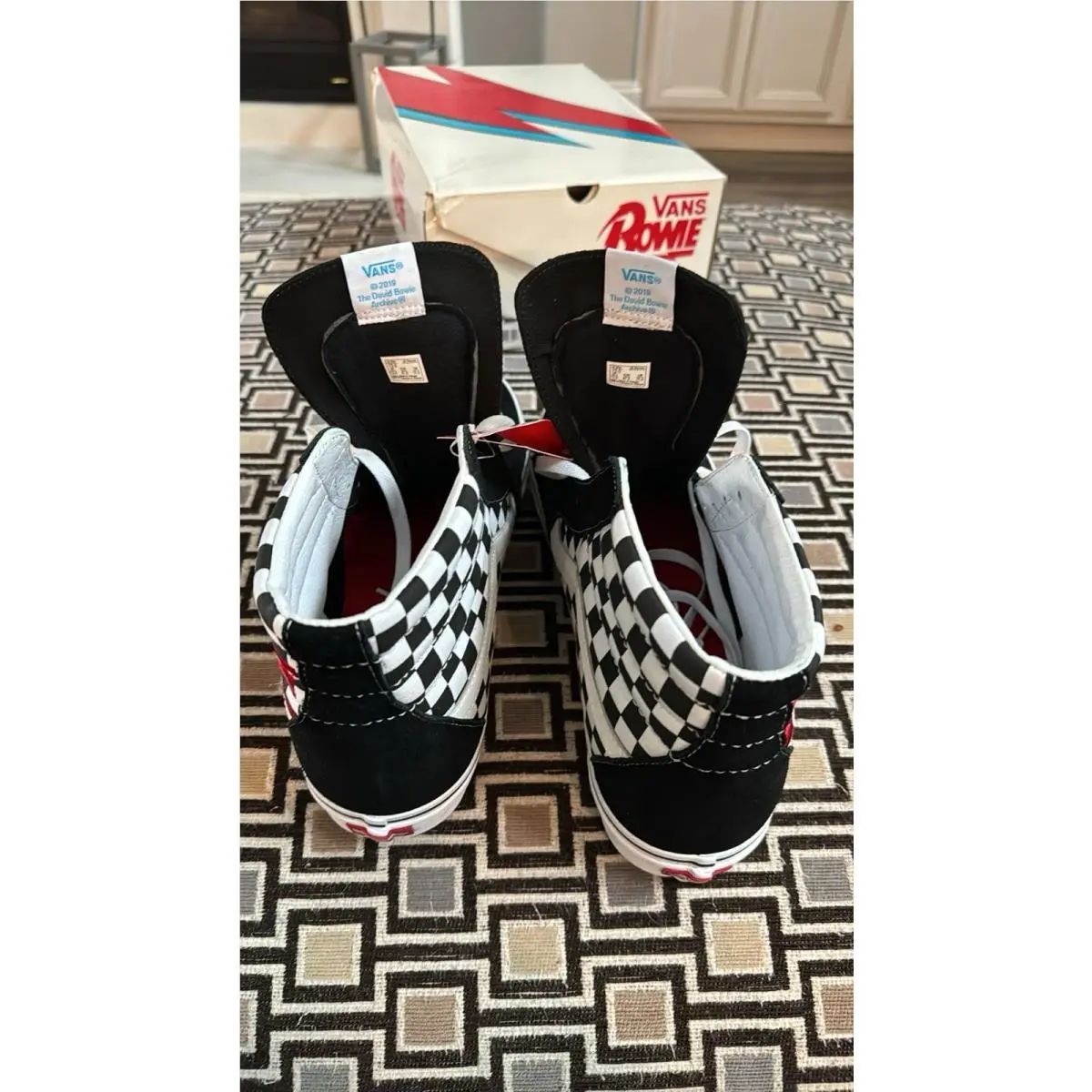 Vans shoes - VANS SK8 - VN0A38GEVJ0 - Black, Manufacturer: black white red (UPC: 0192827093096) 3