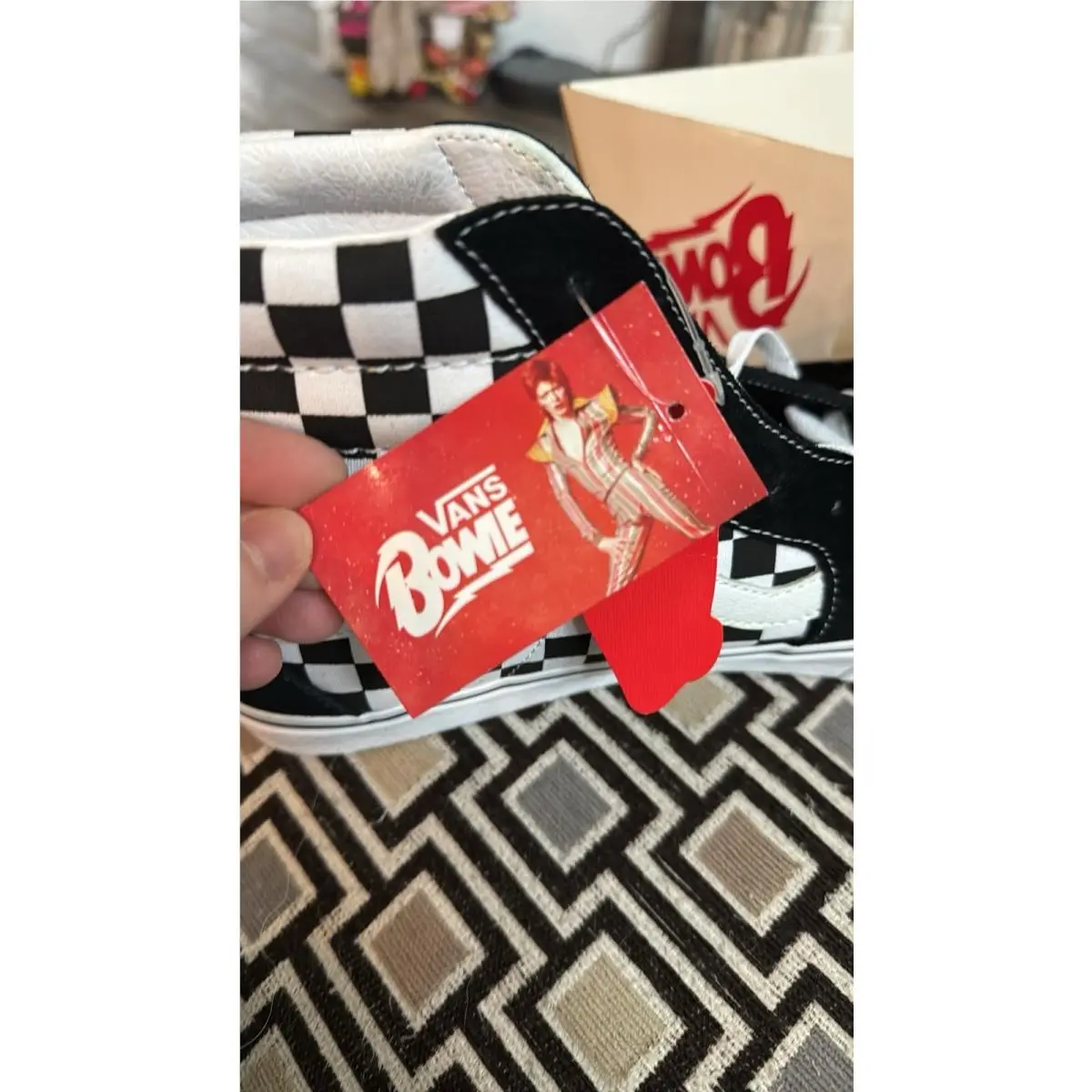 Vans shoes - VANS SK8 - VN0A38GEVJ0 - Black, Manufacturer: black white red (UPC: 0192827093096) 6