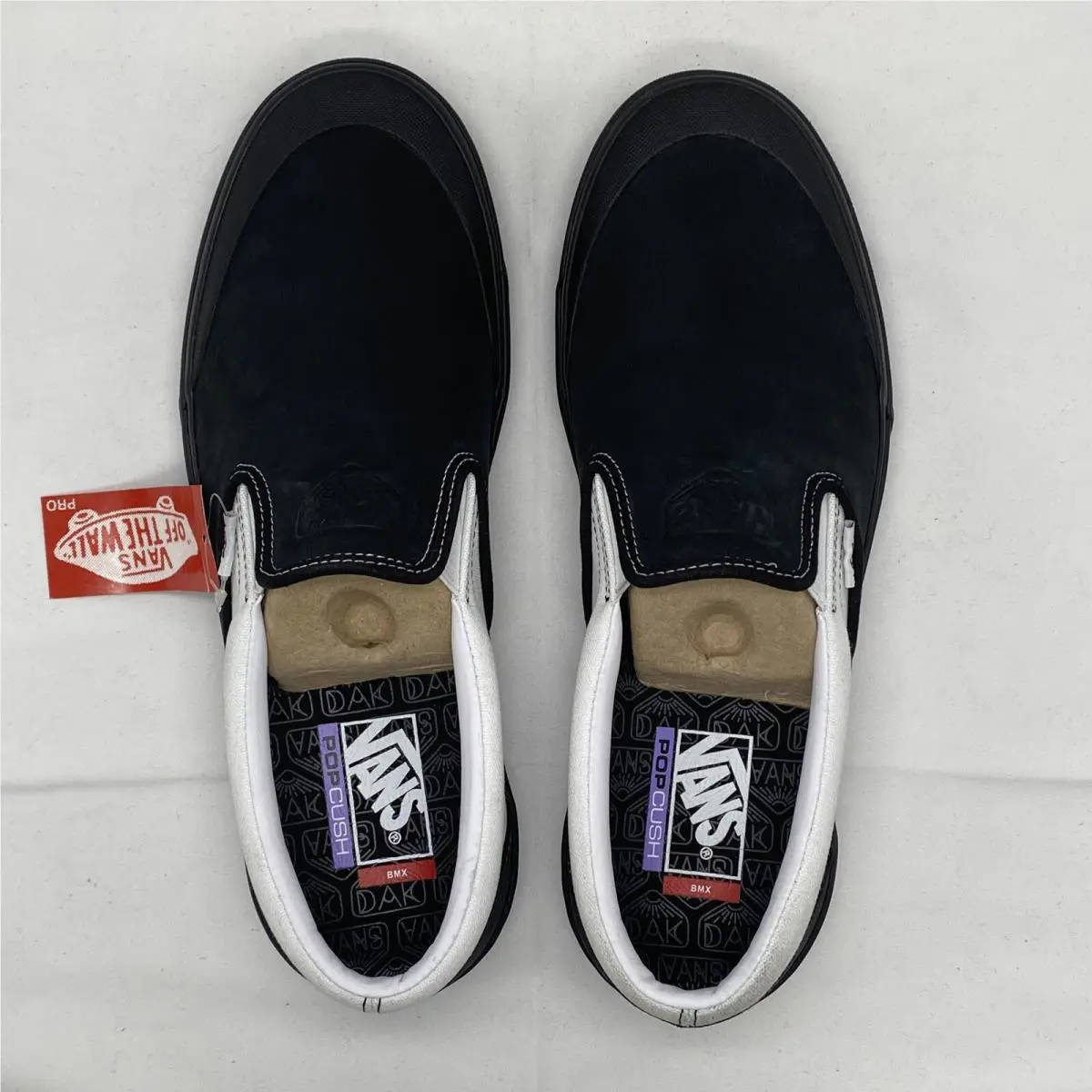 Vans shoes - VANS BMX Slip-On - BMX - VN0A5HEY39M - Black / White (UPC: 0194901606581) 2