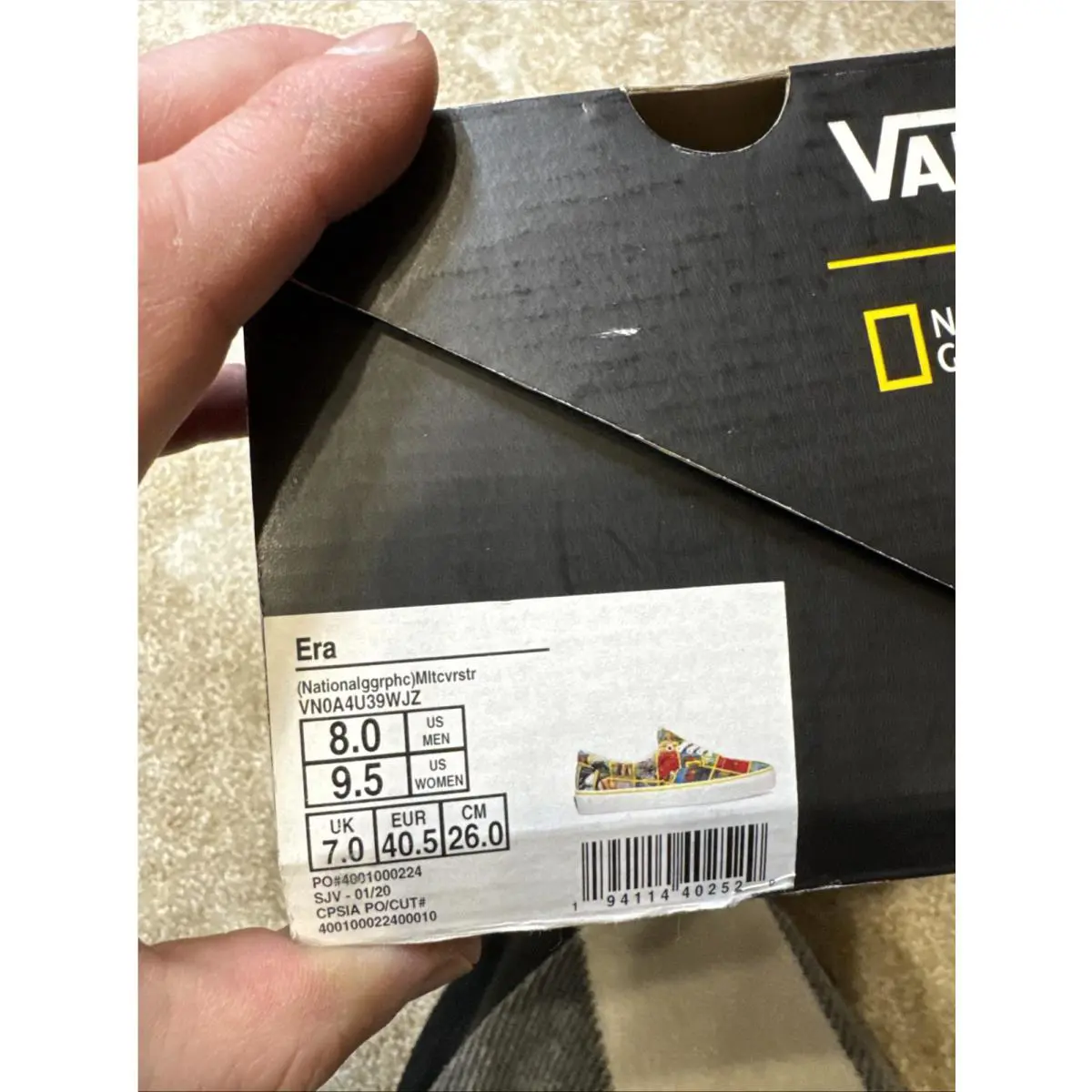 Vans shoes - VANS Era - Era - VN0A4U39WJZ - Multicolor (UPC: 194114402529) 13