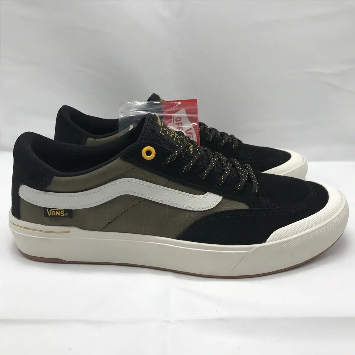 Vans shoes - VANS Berle Pro - Berle Pro - VN0A3WKX0QG - Black Military Green White (UPC: 0192827727373) 0