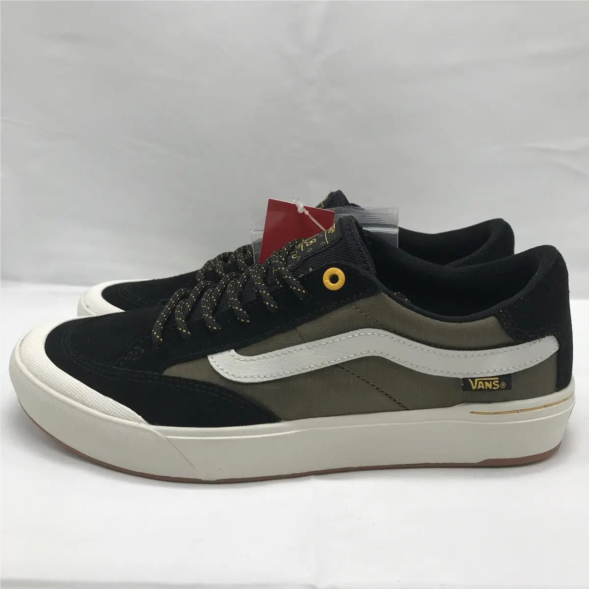 Vans shoes - VANS Berle Pro - Berle Pro - VN0A3WKX0QG - Black Military Green White (UPC: 0192827727373) 1