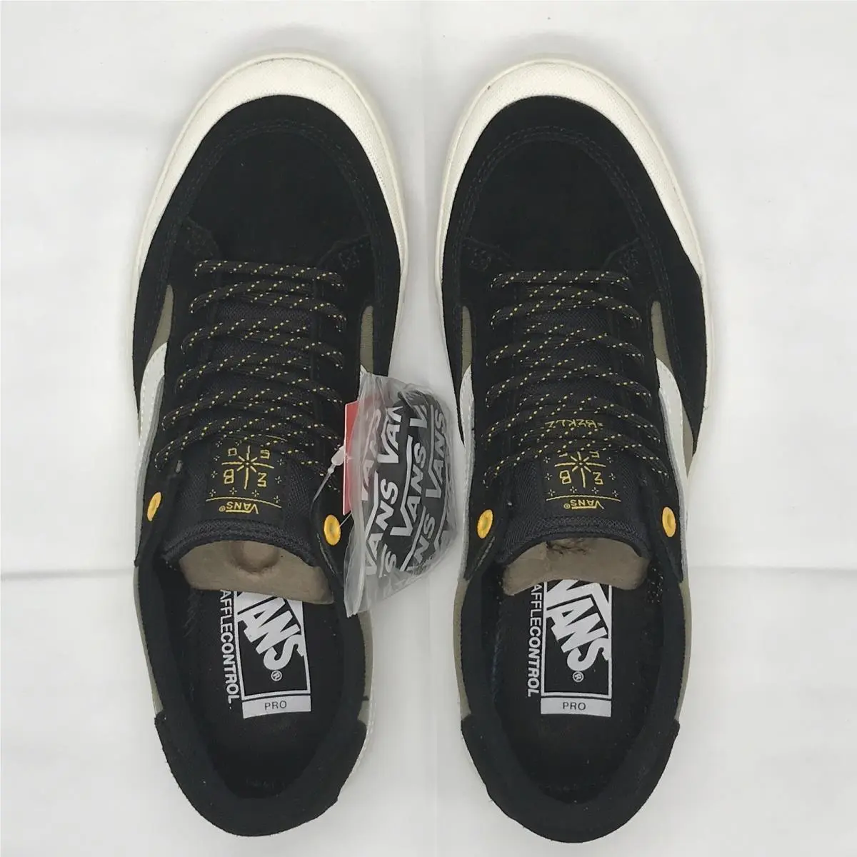 Vans shoes - VANS Berle Pro - Berle Pro - VN0A3WKX0QG - Black Military Green White (UPC: 0192827727373) 2