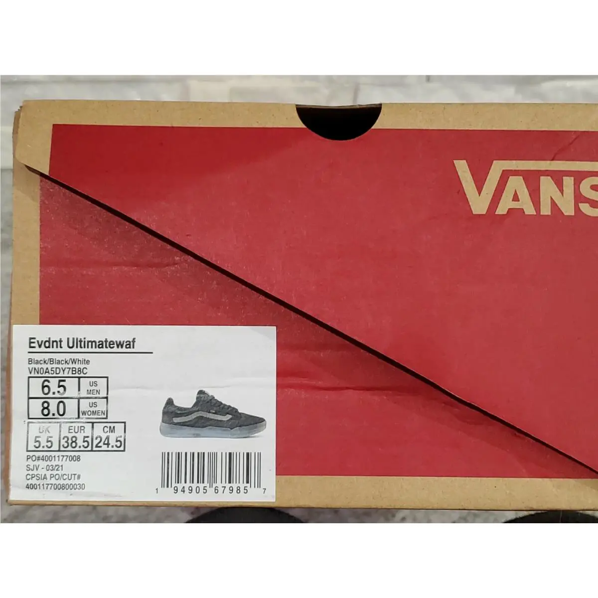 Vans shoes - Vans EVDNT Ultimate - EVDNT Ultimate - VN0A5DY7B8C - Black (UPC: 194905679857) 7