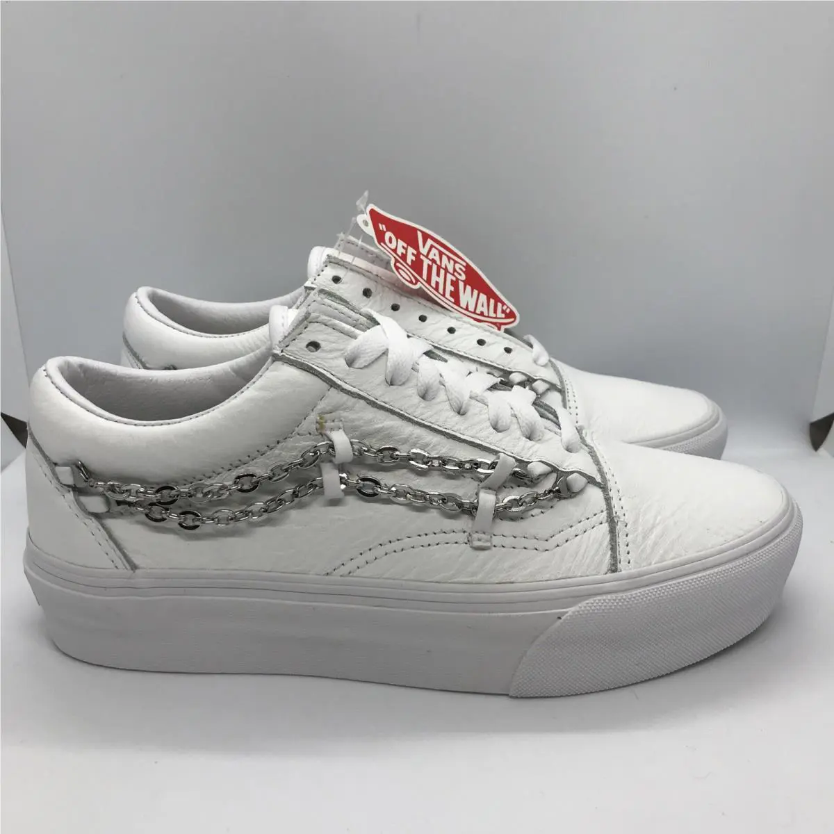 Vans shoes - VANS Old Skool Platform - Old Skool Platform - VN0A3BU2TL - True White / True White (UPC: 0194902240630) 0