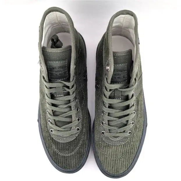 Vans shoes - VANS Crockett - Crockett - VN0007QVBIQ - Olive Green 9