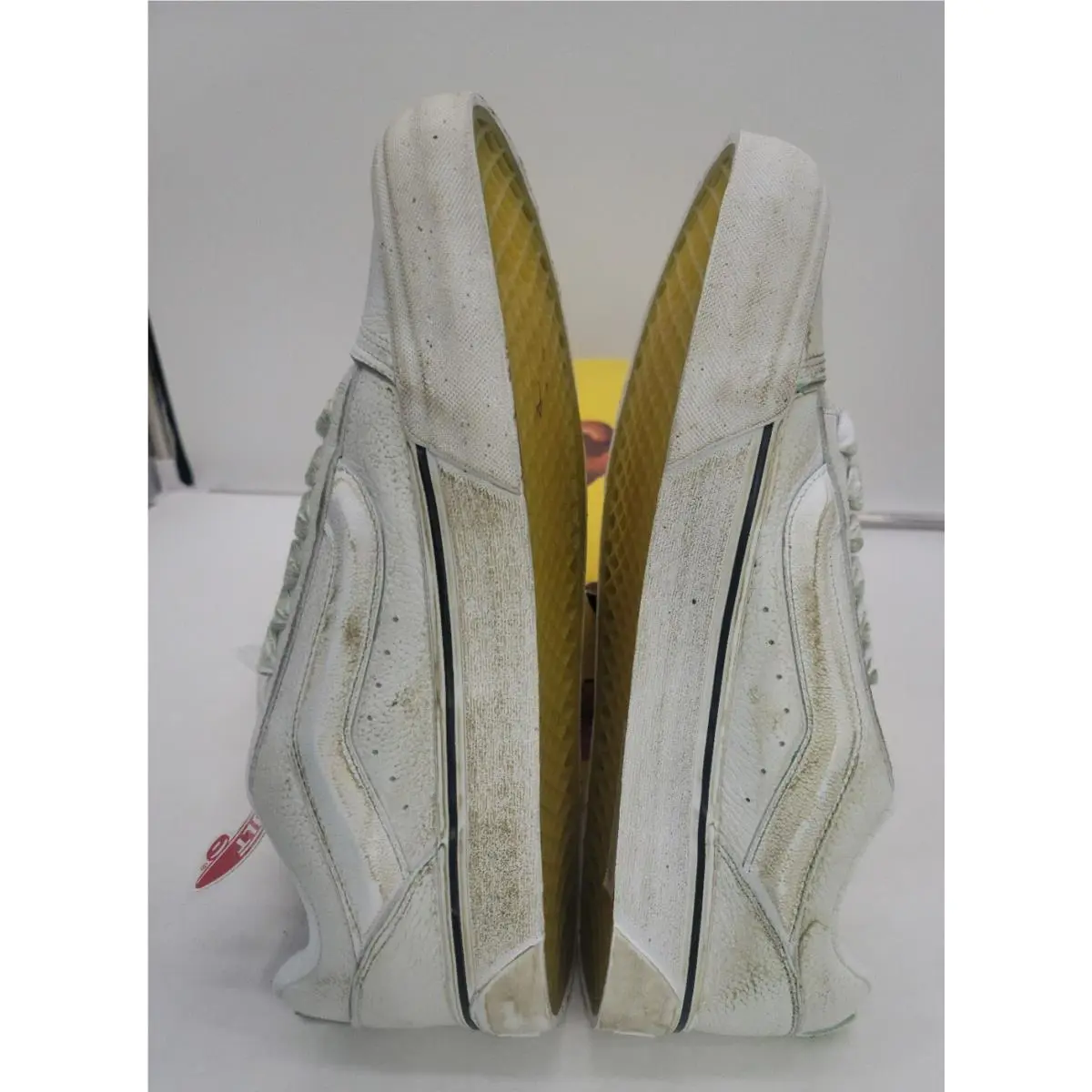 Vans shoes - VANS Knu Skool - Knu Skool - VN0007QDBGN - Green/Grass Staine/True White (UPC: 196570602963) 7