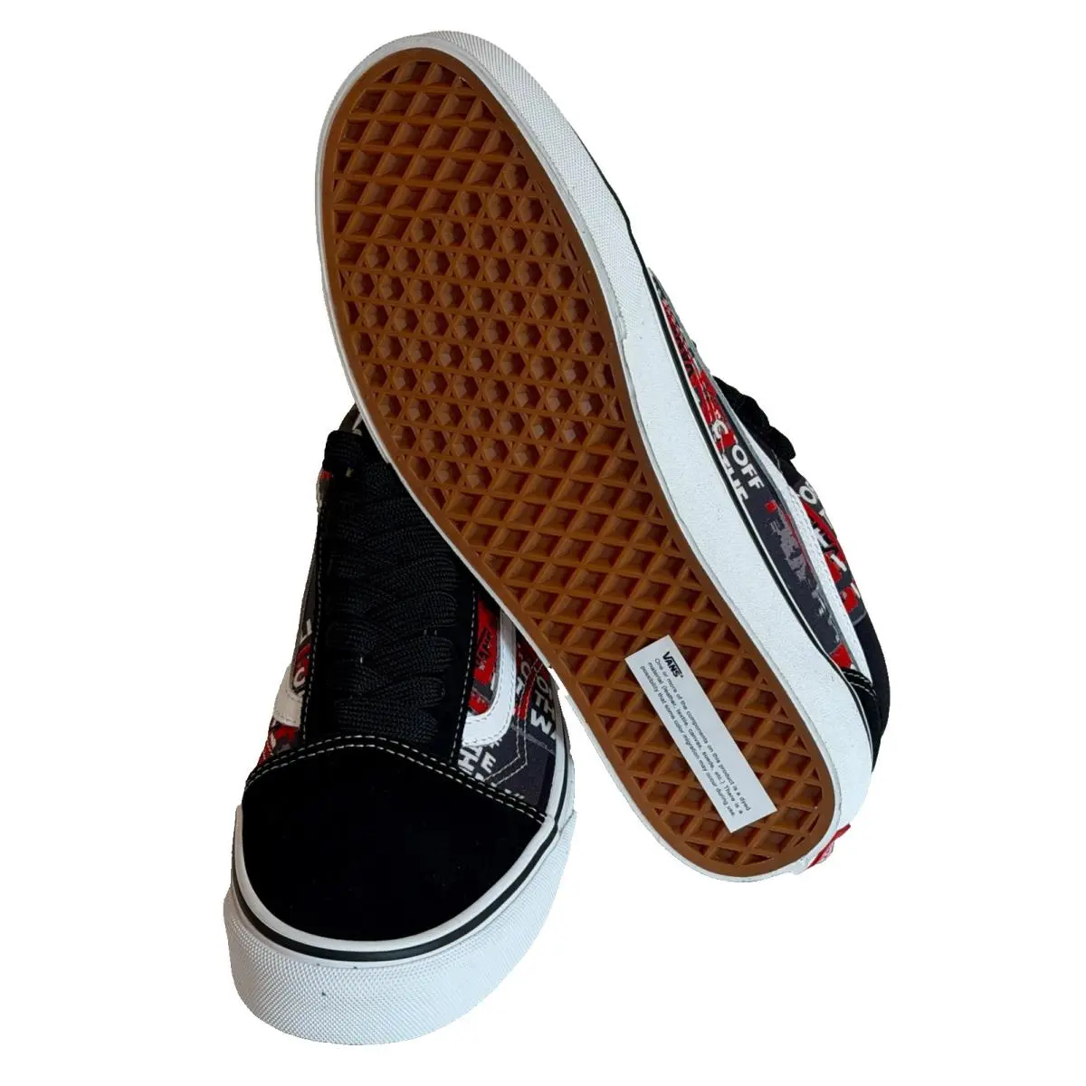 Vans shoes - VANS Old Skool - Old Skool - Sneaker - black/red/white 5