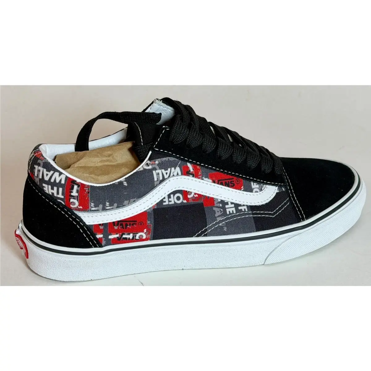 Vans shoes - VANS Old Skool - Old Skool - Sneaker - black/red/white 0