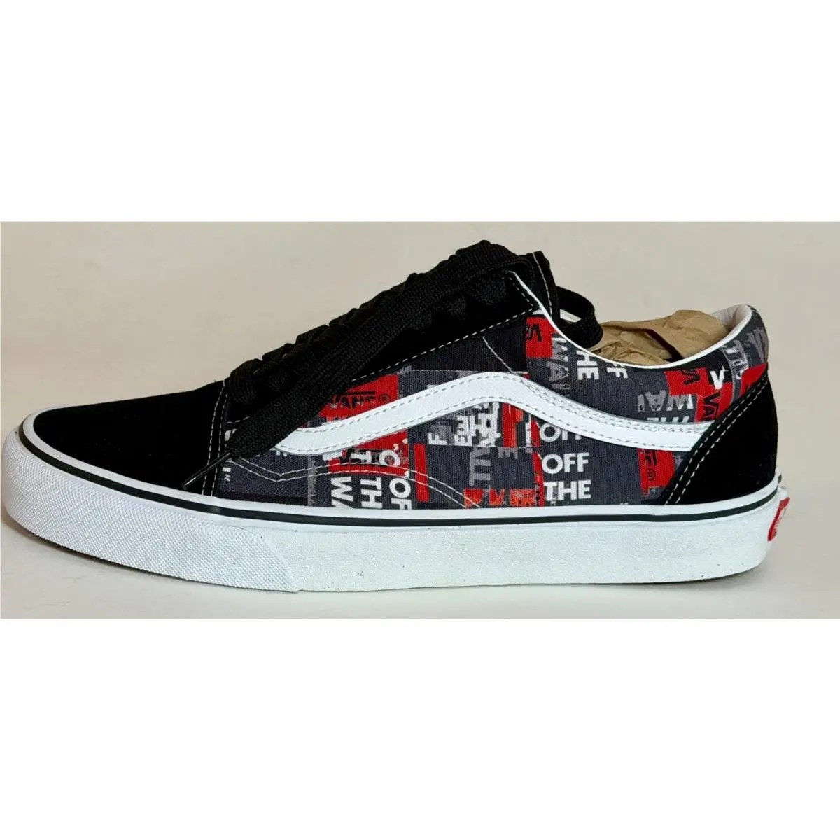 Vans shoes - VANS Old Skool - Old Skool - Sneaker - black/red/white 2