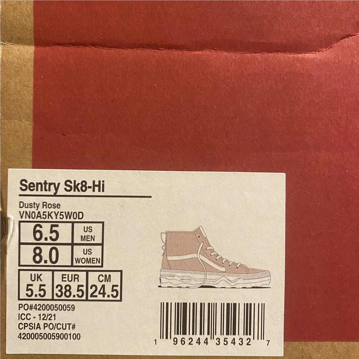 Vans shoes - VANS Old Skool - Old Skool - VN0A5KY50D - Pink 6