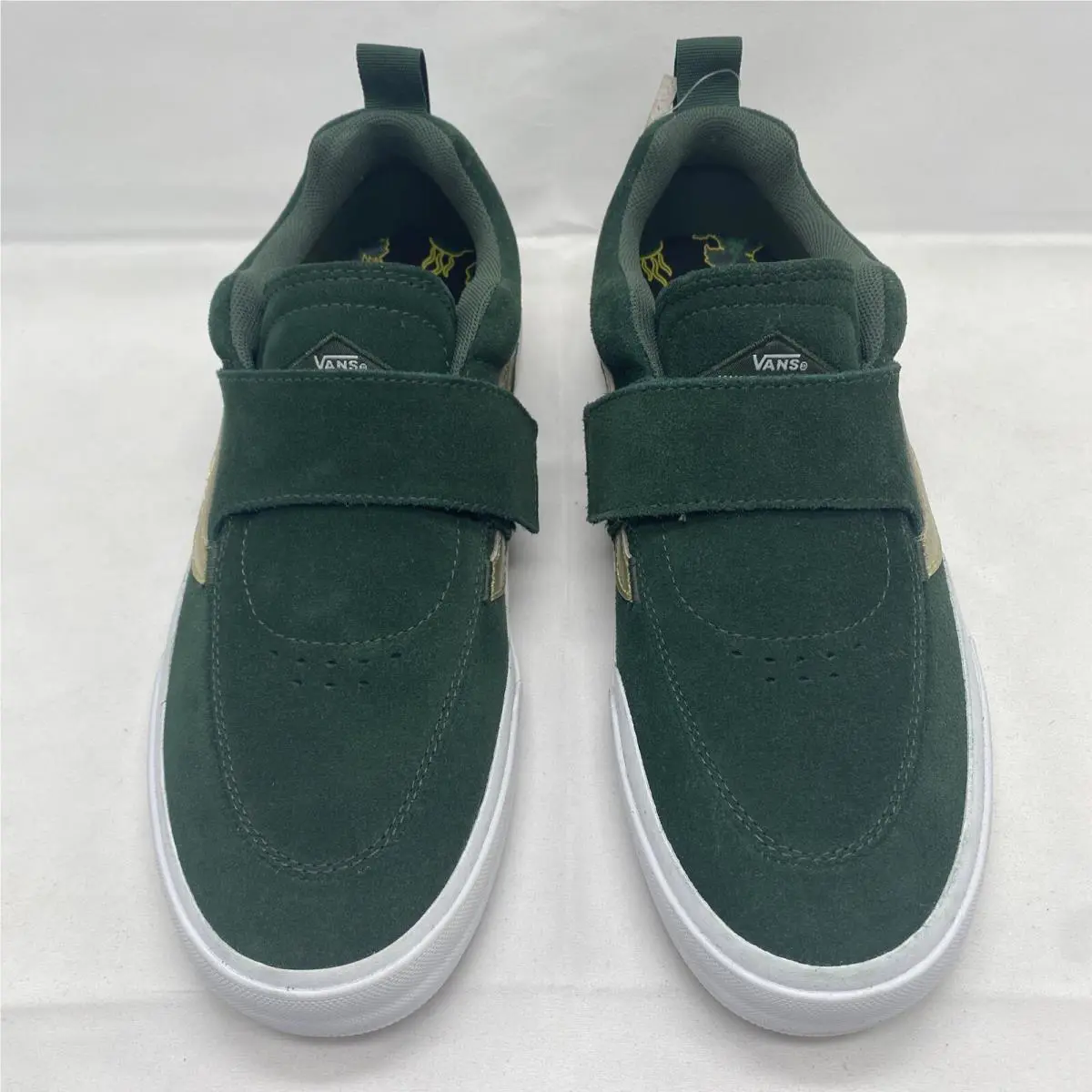 Vans shoes - VANS Kyle Pro 2 - Kyle Pro - VN0A4UW30WC - Forest Green / Gold / White (UPC: 0192827794276) 2