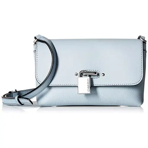Women`s Roxy Leather Crossbody Bag by Calvin Klein | Fash Direct