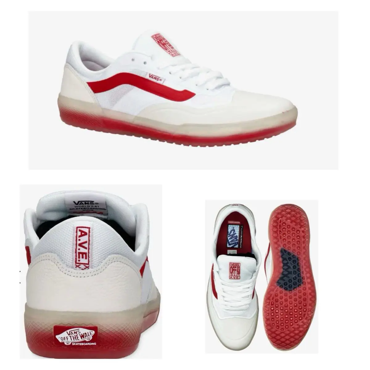 Vans shoes - VANS Ave Pro - Ave Pro - VN0A5JIB82E - White 0